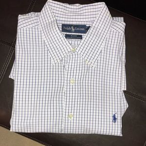 Men’s Button Up Long Sleeve Polo Size XXL EUC